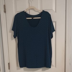 J. Jill Relaxed Short Sleeve Top Size Extra Large Tall